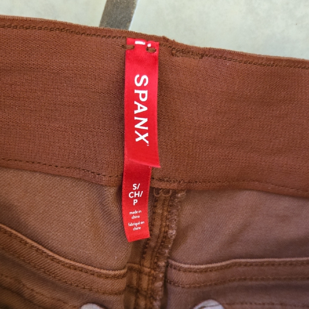 🔥SPANX🔥 Women's Brown Wide-Leg Pants - Picture 2 of 4